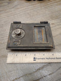Vtg US Post Office Box Door Face #626 Brass Combination Dial 5" x 4"