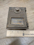 Vtg US Post Office Box Door Face #626 Brass Combination Dial 5" x 4"