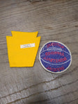 Vtg Cloth Patch Lot PIAA Approved Official National Approved Basketball Official