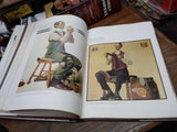 VTG Norman Rockwell Artist Illustrator Special Time Edition Books Coffee Table