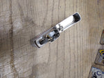 Vtg 2001 Zippo Cigarette Lighter USA Flag and Eagle Polished Chrome Nice!