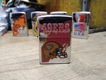 Vtg 1997 Unfired Zippo Cigarette Lighter San Francisco 49ERS Broken Seal Nice!
