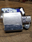 Vtg 1997 Unfired Zippo Cigarette Lighter Indianapolis Colts Broken Seal Nice!