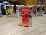Vtg 1997 Unfired Zippo Cigarette Lighter Cincinnati Bengals Broken Seal Nice!