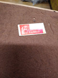 Vtg Fairfax Walnut 6 Smoking Tobacco Pipe Stand Rack Holder Nice Shape!