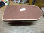 Vtg Fairfax Walnut 6 Smoking Tobacco Pipe Stand Rack Holder Nice Shape!