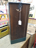 Vtg Hand Made Coleman Lantern Wooden Storage Box Case inside dimension 15" x 7"