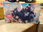 Vtg 1985 Heartland Patrol Jeep Mystery Action Battery Operated Lights Up in Box!