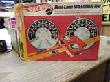 Vtg 1969 Mattel Hot Wheels Dual Lane Speedometer #6484 Redline Era with Box!