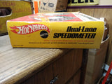 Vtg 1969 Mattel Hot Wheels Dual Lane Speedometer #6484 Redline Era with Box!
