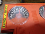 Vtg 1969 Mattel Hot Wheels Dual Lane Speedometer #6484 Redline Era with Box!