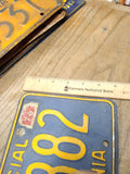 Vtg 1976 Pennsylvania CD 51882 Commercial License Plate Man Cave Rat Rod