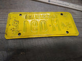 Vtg 1964 Mo Missouri M 091 Motorcycle License Plate Man Cave Rat Bike