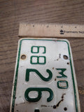 Vtg 1968 Missouri 26 948 Motorcycle License Plate Man Cave Rat Bike