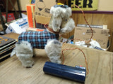 Vtg NOS Cragstan Princess French Poodle Battery Powered Remote Japan Works Great