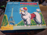 Vtg NOS Cragstan Princess French Poodle Battery Powered Remote Japan Works Great