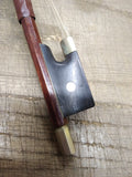 Vtg Double Stamp Tourte Corelli Violin 4/4 Bow Made in Germany MOP Inlay
