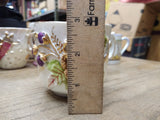 Vtg Fancy Embossed 3-D Lusterware Gold Mustache Coffee Tea Cup Germany Nice!