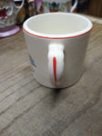 Vtg Miller Furniture Verona Pa 3 Children Playing Porcelain Juice Tea Cup Nice!