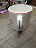 Vtg Miller Furniture Verona Pa 3 Children Playing Porcelain Juice Tea Cup Nice!