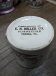 Vtg Miller Furniture Verona Pa 3 Children Playing Porcelain Juice Tea Cup Nice!