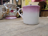 Vtg Antique Car w/Driver and Passenger Porcelain Coffee Tea Cup Germany