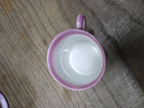Vtg Antique Car w/Driver and Passenger Porcelain Coffee Tea Cup Germany