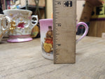 Vtg Antique Car w/Driver and Passenger Porcelain Coffee Tea Cup Germany