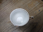 Vtg Fancy Dogwood Flower Lusterware Gold Pink White Coffee Tea Cup Germany Nice!