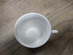 Vtg Fancy Remember Me Lusterware Pink Floral Coffee Tea Cup Germany Nice!
