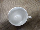 Vtg Fancy Remember Me Lusterware Pink Floral Coffee Tea Cup Germany Nice!