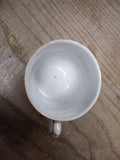 Vtg Remember Me Fancy Lusterware Brown Gold Pink Coffee Tea Cup Germany Nice!