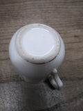 Vtg Think Of Me Fancy Lusterware Brown Gold Pink Coffee Tea Cup Germany Nice!