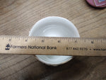 Vtg Fancy Remember Me Lusterware Gold White Coffee Tea Cup Germany Nice!