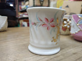 Vtg Forget Me Not Fancy Lusterware Gold Pink Blue Coffee Tea Cup Germany Nice!