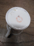 Vtg Forget Me Not Fancy Lusterware Gold Pink Blue Coffee Tea Cup Germany Nice!