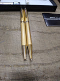 Vtg PIERRE CARDIN 18K Gold Plated Pen & Pencil Set Instructions Original Box!