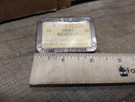 Vtg 1945 Ohio Fishing License and Metal Holder Youngstown #132730 Nice Shape!