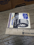 Vtg Concorde Rubber Co Advertising Matchbook High Performance Passenger Tires