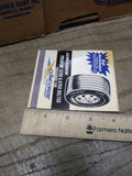 Vtg Concorde Rubber Co Advertising Matchbook High Performance Passenger Tires