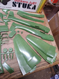 Vtg Lindberg 1975 Junker Ju87 STUKA WW II German Dive Bomber Plastic Model 2312