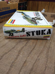 Vtg Lindberg 1975 Junker Ju87 STUKA WW II German Dive Bomber Plastic Model 2312