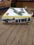 Vtg Lindberg 1975 Junker Ju87 STUKA WW II German Dive Bomber Plastic Model 2312