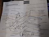 Vtg Lindberg 1975 Junker Ju87 STUKA WW II German Dive Bomber Plastic Model 2312