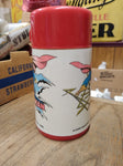 Vtg Aladdin Superman 8 Oz Plastic Lunchbox Thermos Lid Stopper DC Comics 1986