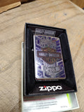 Vtg NOS Sealed 2018 Zippo Harley Davidison Engraved 1903 Cigarette Lighter Box!