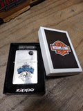 Vtg NOS Sealed 2009 Zippo Freedom Harley Davidson Cigarette Lighter Orig Box!