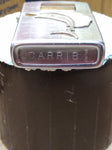 Vtg Carrib Sailfish Cigarette Lighter Brushed Chrome Japan Nice Snap Nice Shape!