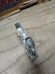 Vtg Carrib Sailfish Cigarette Lighter Brushed Chrome Japan Nice Snap Nice Shape!