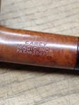 Vtg Carey Magic Inch Smooth Briar Billiard Style Smoking Tobacco Pipe Nice Shape
